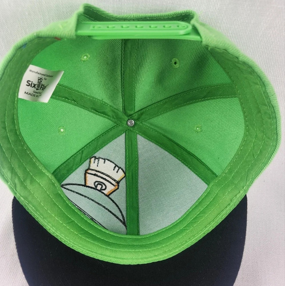 Six Flags Marvin The Martian Snap Back Hat - Picture 6 of 6